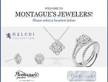 Tablet Screenshot of montaguesjewelers.com